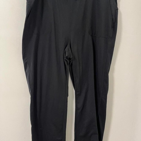 dk active Pants - Active Life Workout Pants Loose Fit Straight Leg Size XXL Polyester Spandex